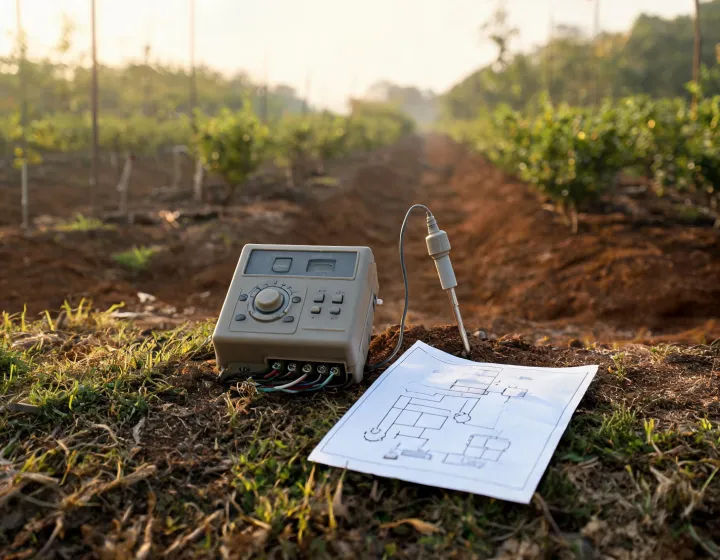Irrigation controller and field sensor